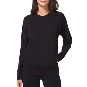 Women's Black Long Sleeve Top